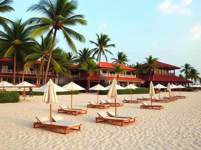 Traditional beach club
